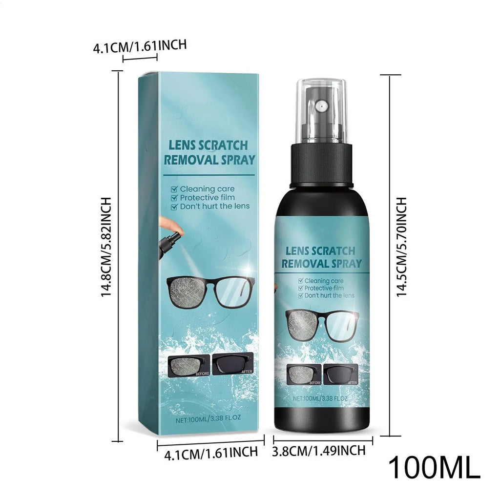 Eyeglass Lens Cleaner Spray – Removes Dust, Fingerprints & Scratches Lens Cleaner Spray Axl