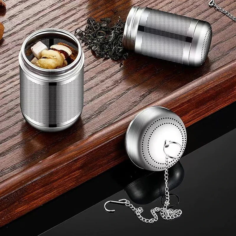 Stainless Steel Tea Infuser Ball Strainer – Fine Mesh S/M/L Tea Infuser Strainer Axl