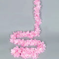 Artificial Silk Sakura Garland – Wedding & Party Floral Decor Silk Flower Garland Axl Pink 3 pcs