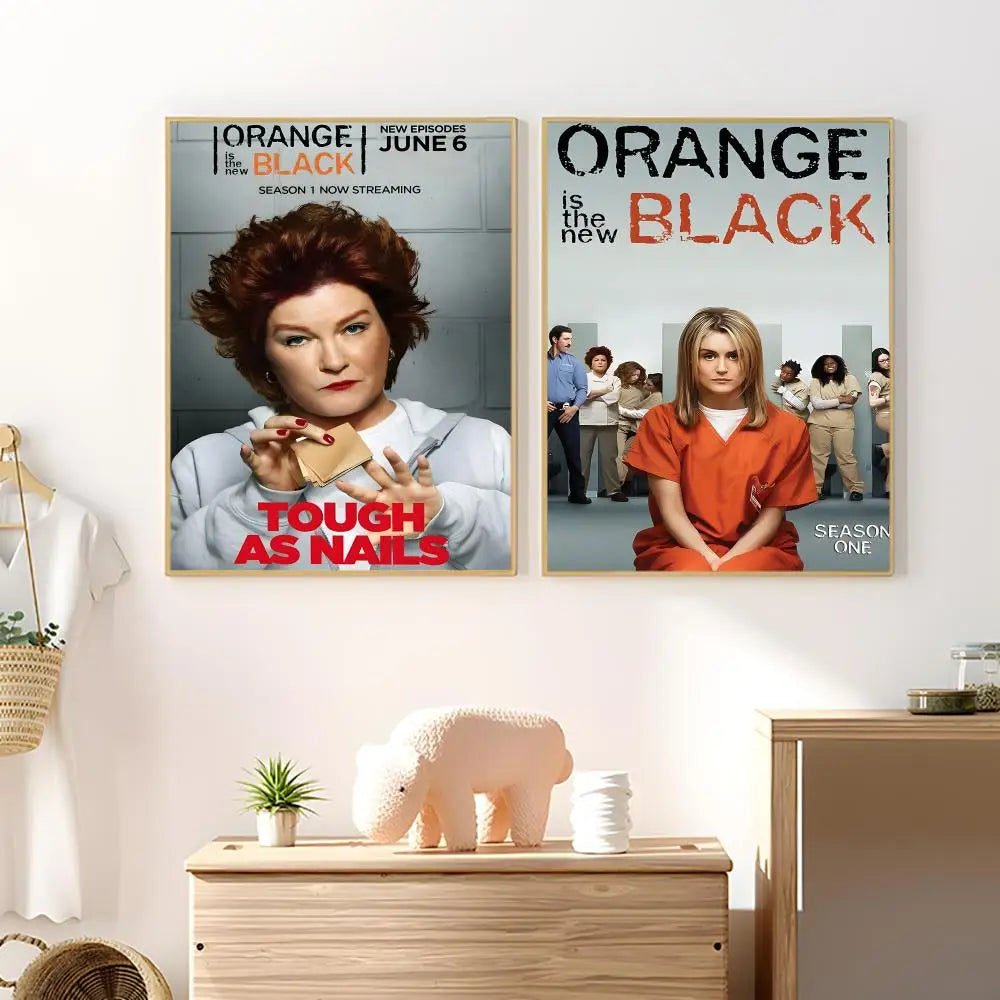 Orange Is the New Black Poster – HD Waterproof Wall Sticker Wall Poster Sticker Axl