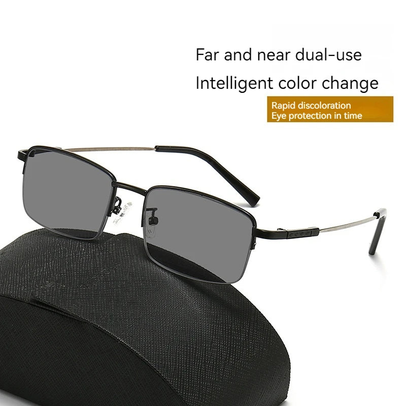 Multifocal Progressive Reading Glasses – HD Photochromic Progressive Reading Glasses Axl