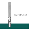Double-Sided Stainless Steel Nail File – Professional Nail Care Nail File Axl 4.80 inch