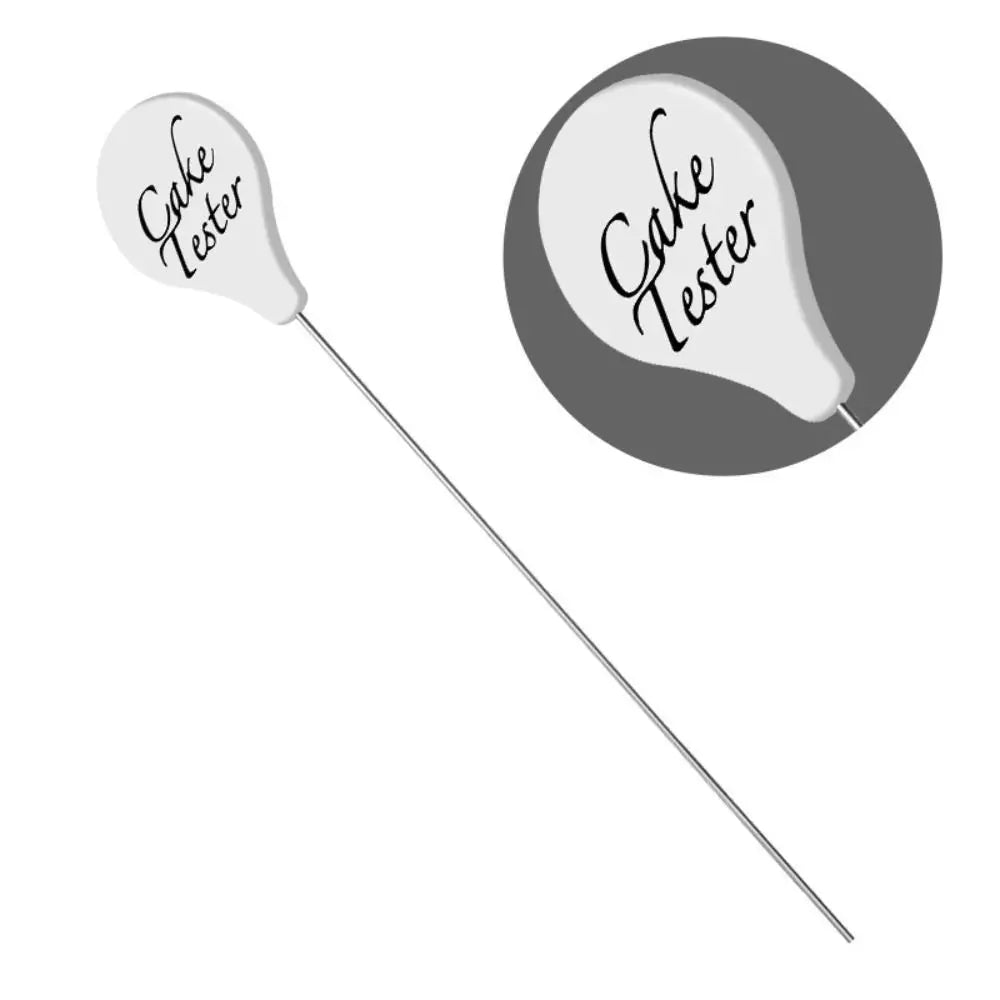 Stainless Steel Cake Tester Needle with Heat-Safe Handle Cake Tester Needle Axl B