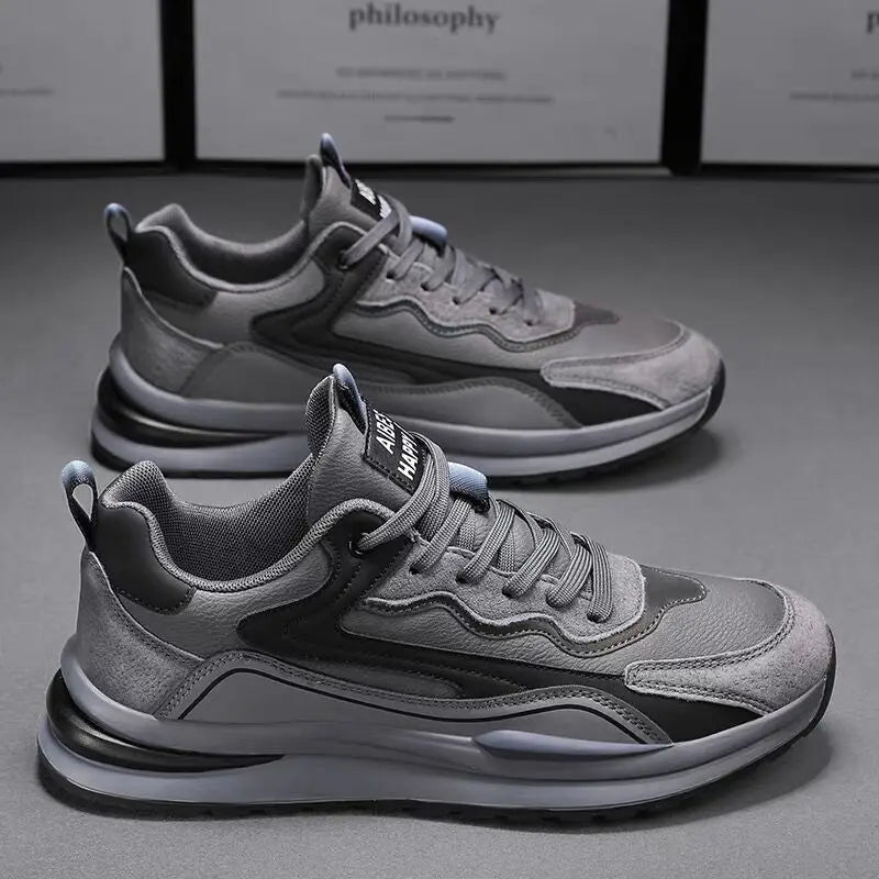 YBQJOO Men's Breathable Mesh Casual Sneakers | Sizes 36–48 Men's Casual Sneakers Axl