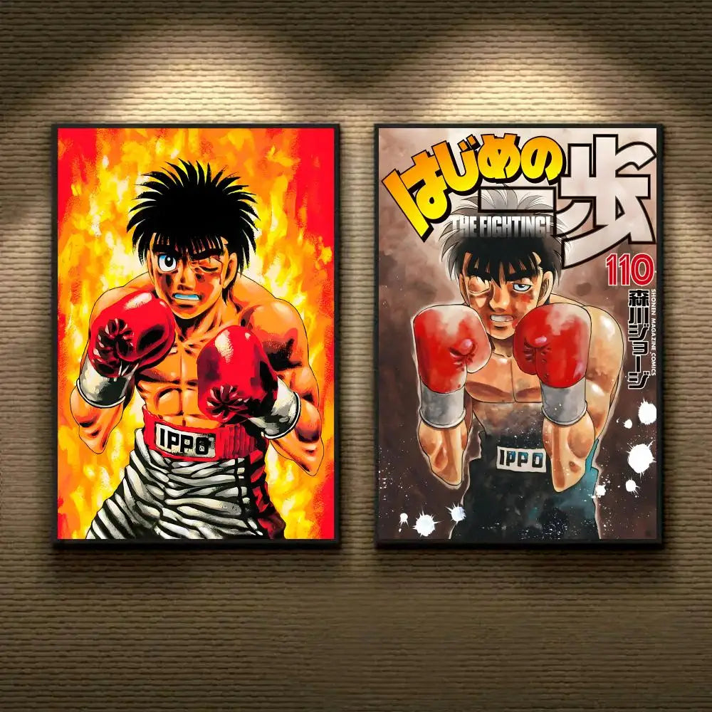 Hajime No Ippo Anime Wall Poster Removable Sticker Decal Anime Wall Poster Axl