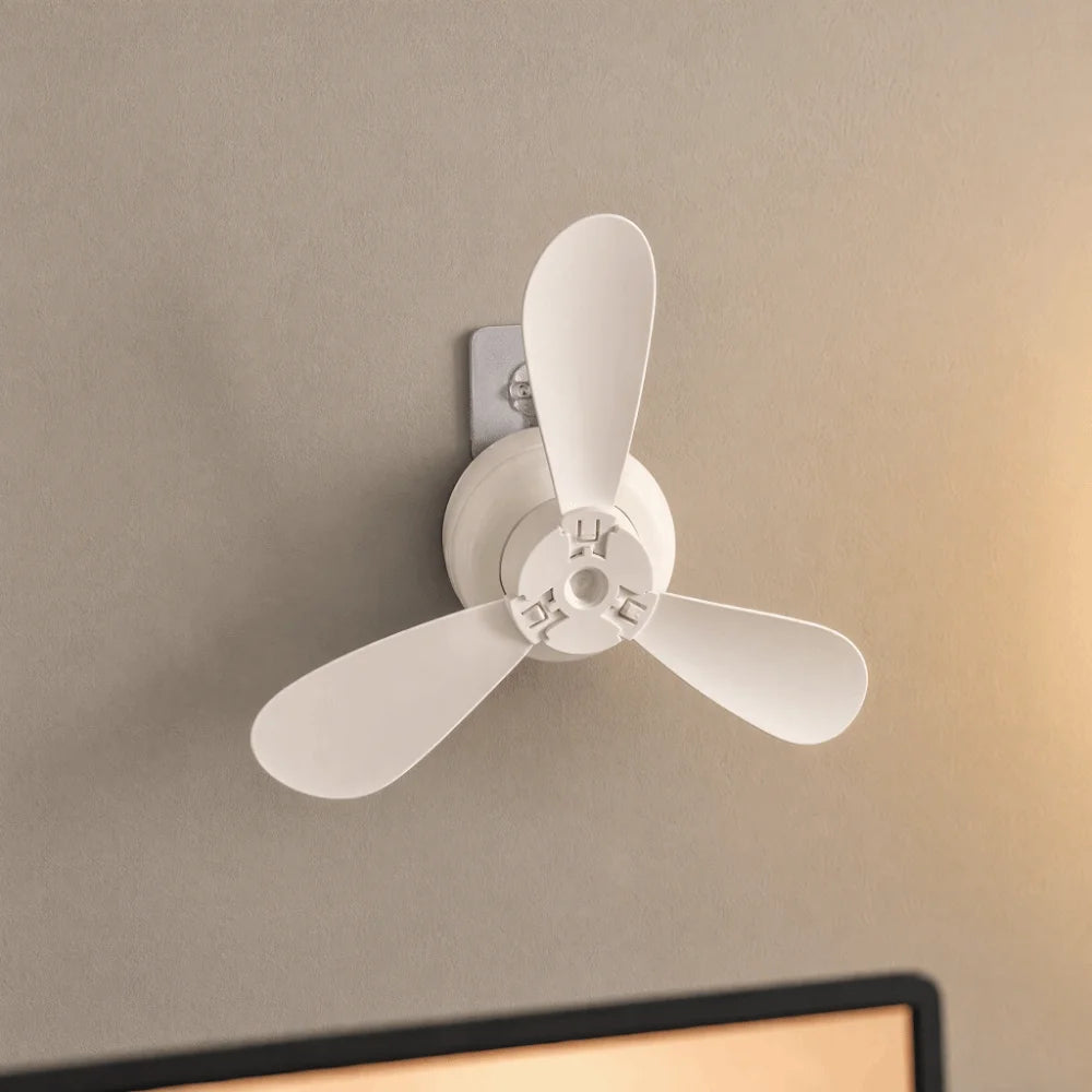 Wall-Mounted Fan with Night Light & Remote Control Wall-Mounted Fan Axl