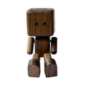 Shaking Wooden Man Figurine – Funny Desk Decor & Gift Wooden Desk Figurine Axl A