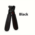 Stainless Steel Nail Clipper – Sharp Fingernail & Toenail Cutter Nail Clipper Axl Black-1Pcs-A