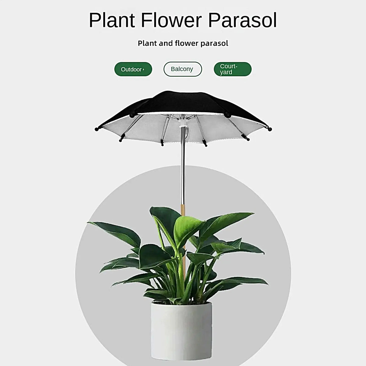 Adjustable Plant Shade Umbrella – UV & Waterproof Garden Parasol Garden Shade Parasol Axl