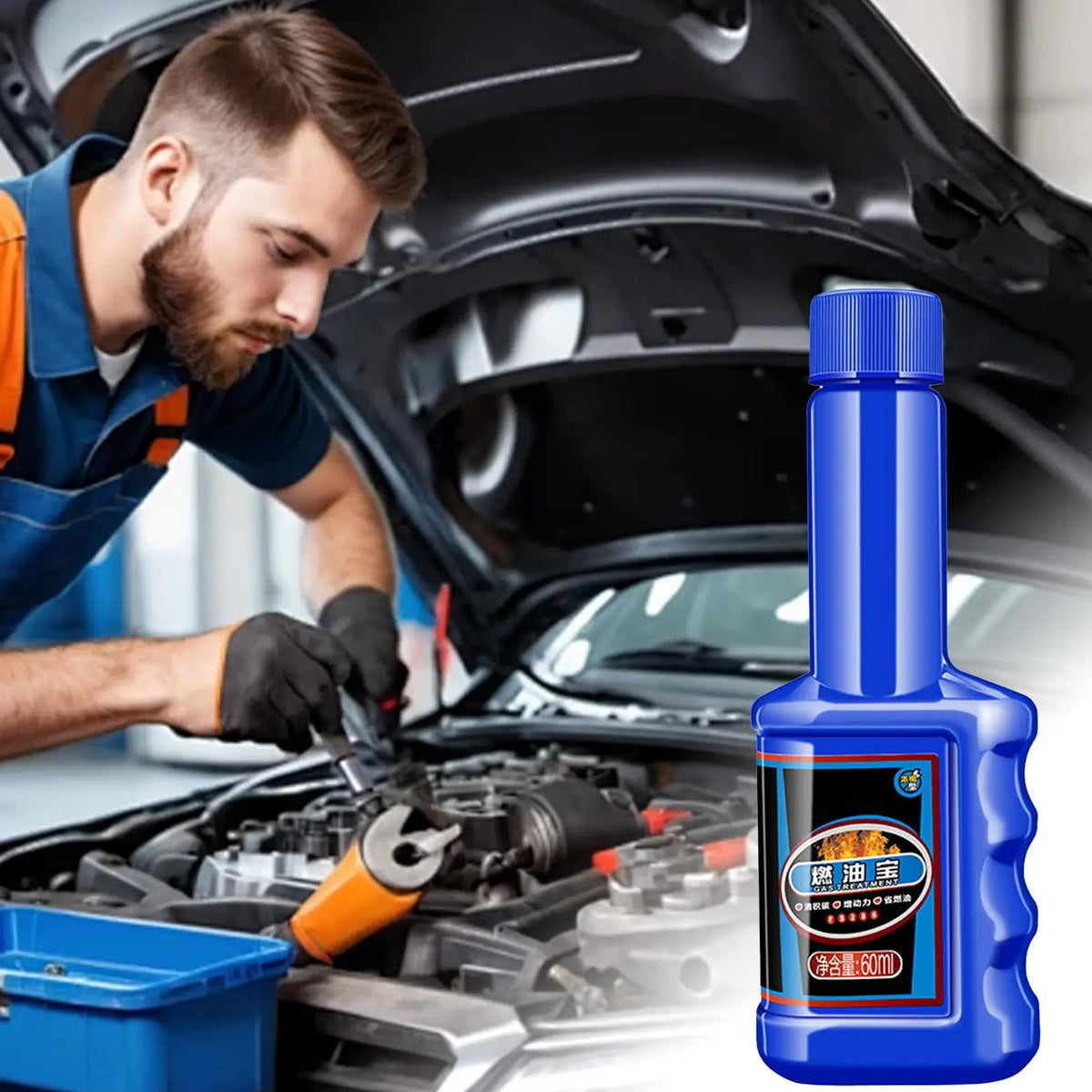 Engine Carbon Cleaner – Fuel Additive for Engine Performance Fuel Additive Axl