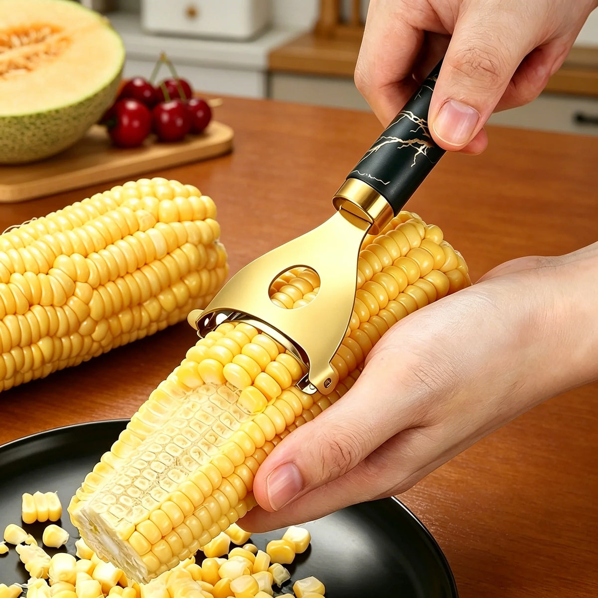 3-Piece Stainless Steel Vegetable & Fruit Peeler Set Vegetable Peeler Set Axl