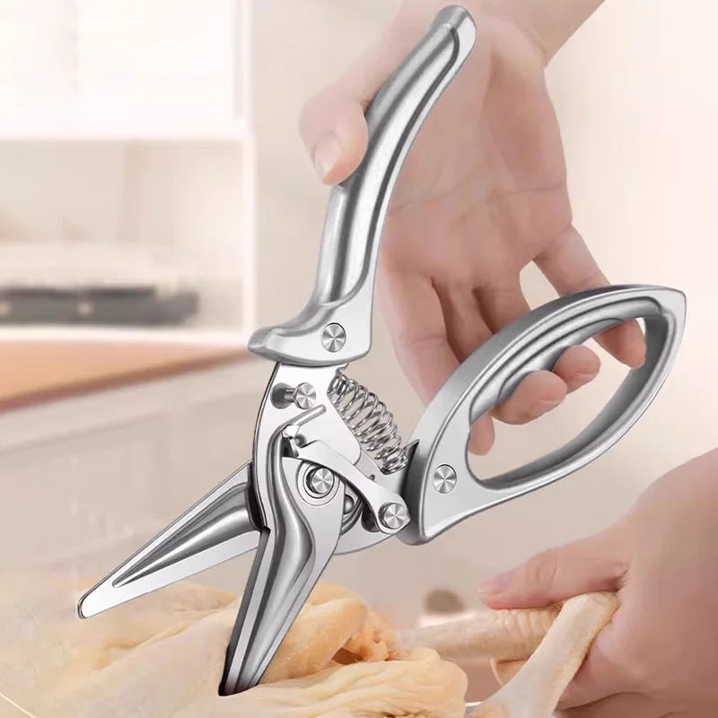 PLYS Kitchen Scissors – Heavy-Duty Stainless Steel Bone Shears Kitchen Shears Axl