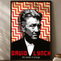 David Lynch Director Wall Art Poster – Self-Stick HD Decor Wall Art Poster Axl White03 60X90cmNoframe