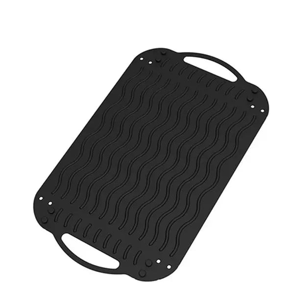 Foldable Silicone Kitchen Mat, Trivet & Storage Basket Silicone Kitchen Mat Axl Black 33 x 20cm