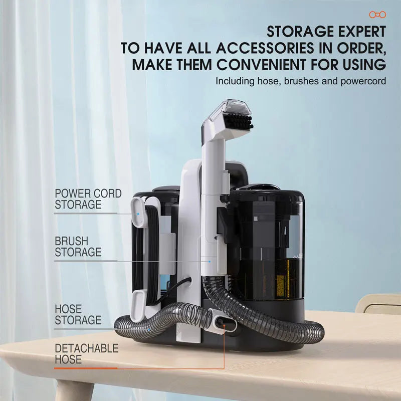 BALASHOV 600W Carpet & Sofa Spray Suction Cleaning Machine Carpet Cleaner Machine Axl
