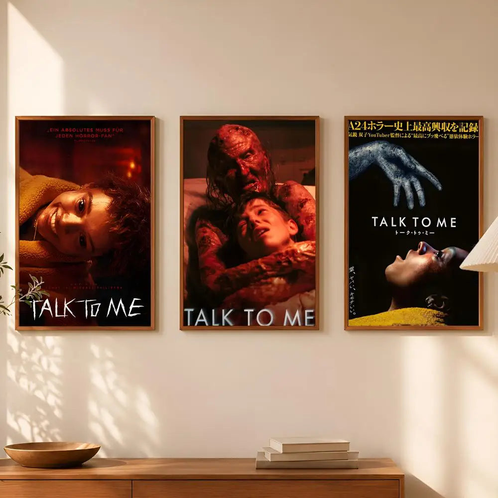 Talk to Me Movie Poster – Self-Stick HD PVC Wall Art Wall Art Poster Axl