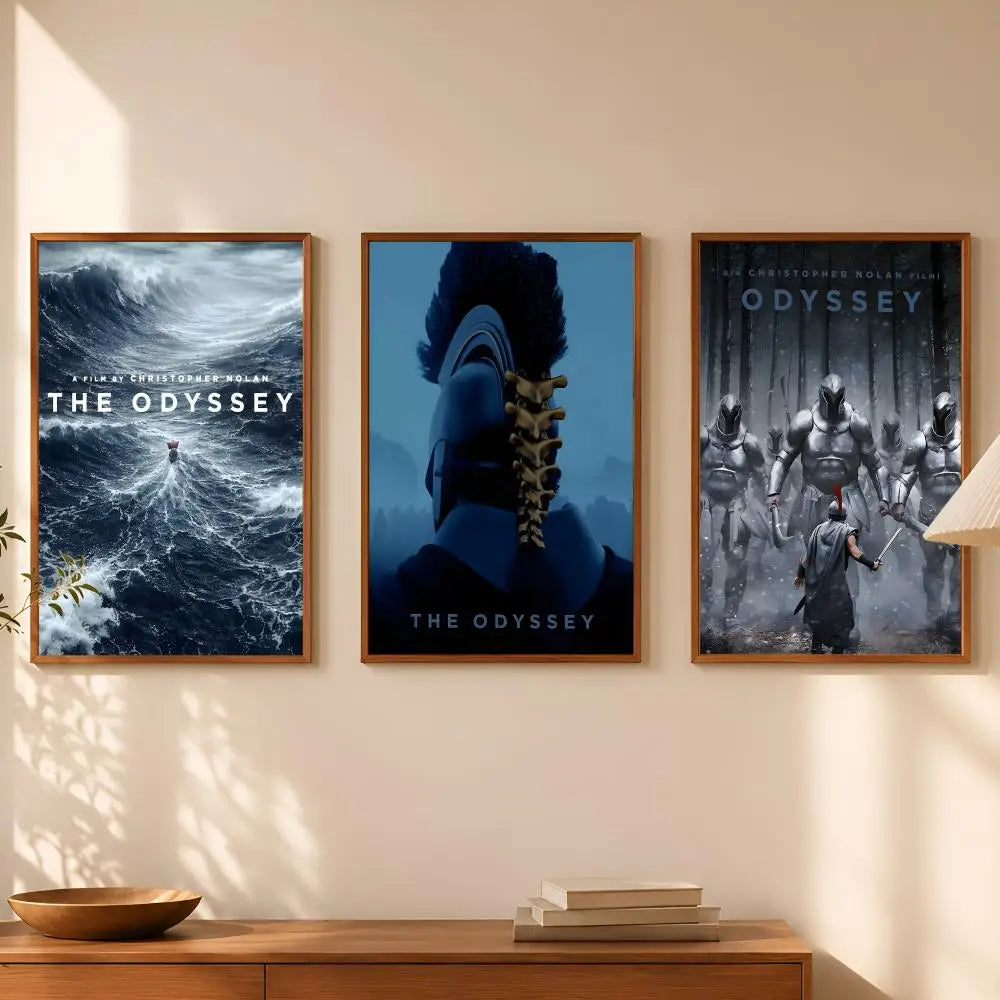 The Odyssey Self-Stick HD PVC Wall Art Poster | Waterproof Wall Art Poster Axl