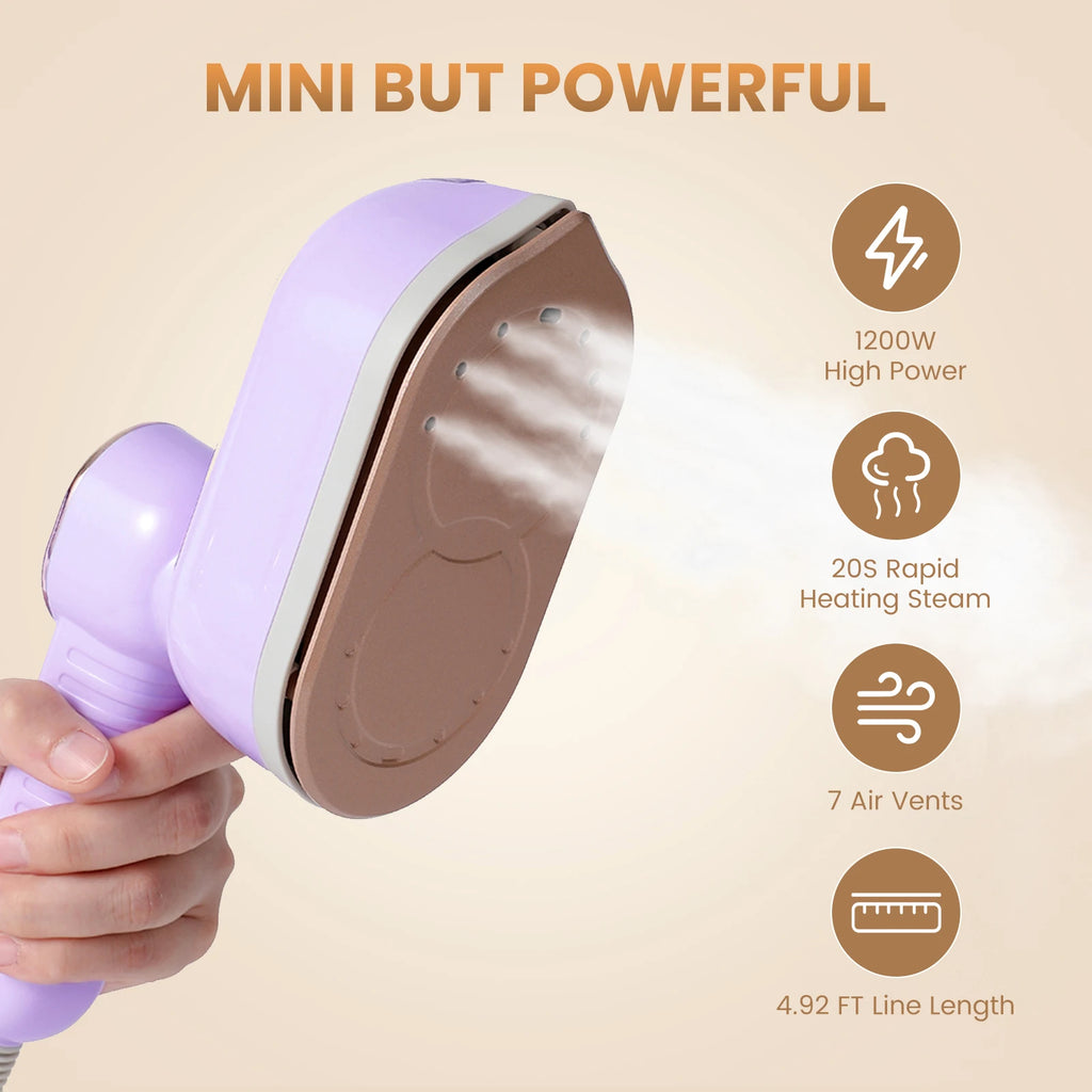 BALASHOV Portable Handheld Steam Iron & Garment Steamer Handheld Garment Steamer Axl