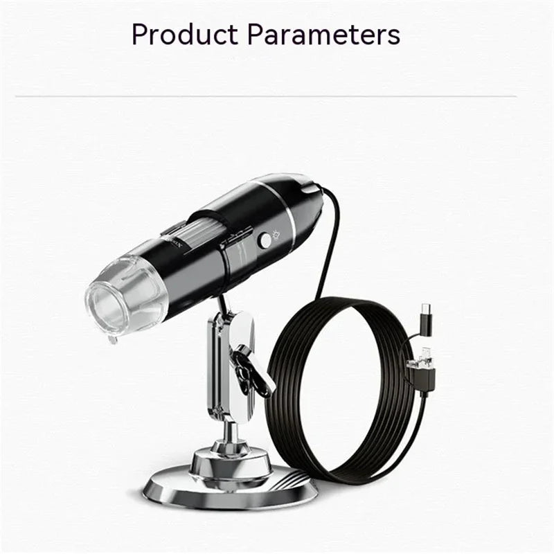 1600X WiFi Digital USB Microscope – 8 LED, iOS, Android & PC Digital Microscope Axl