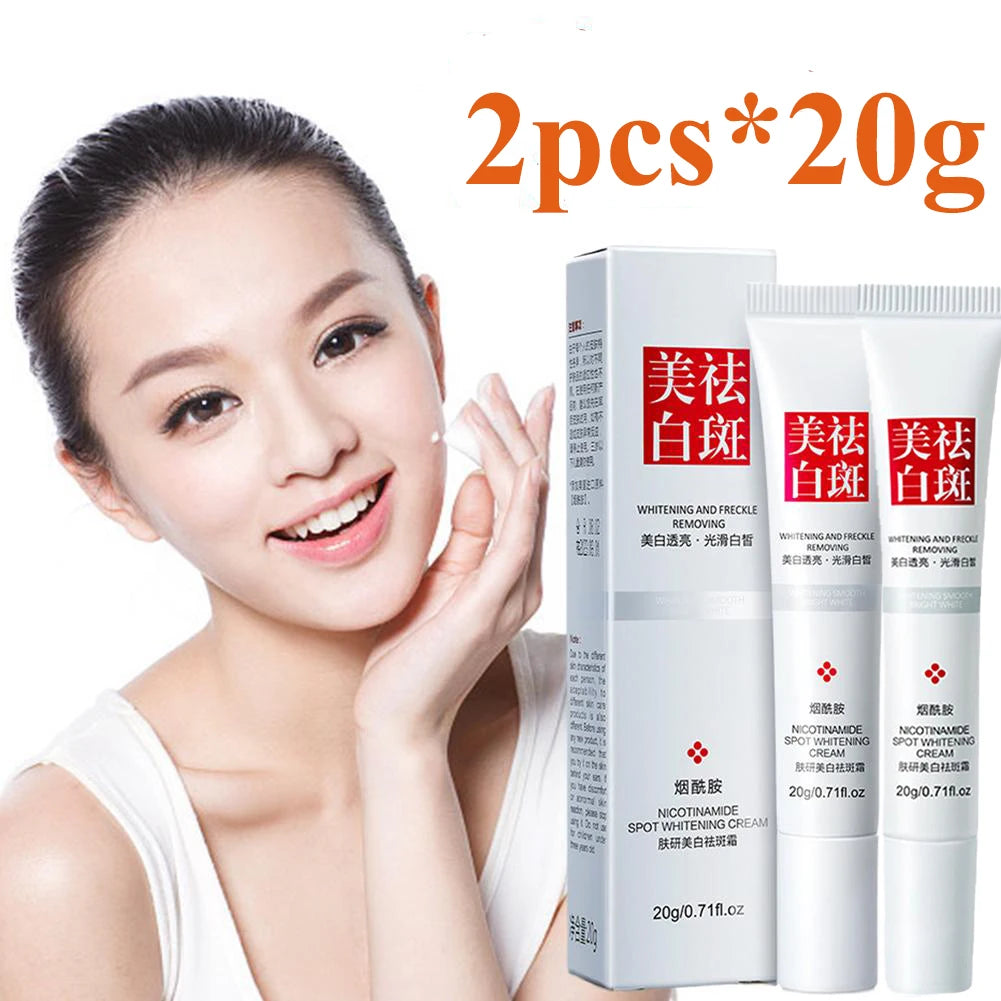 Niacinamide Brightening Face Cream – Dark Spots & Fine Lines 2PCS Brightening Face Cream Axl