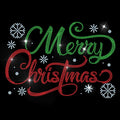 Christmas Rhinestone Iron-On Applique Patch – 11.7x8.3 In Iron-On Applique Patch Axl AECH04-17685