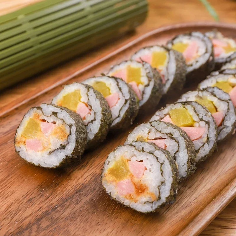 Plastic Sushi Rolling Mat – Reusable Nori Rice Roll Mold Sushi Rolling Mat Axl