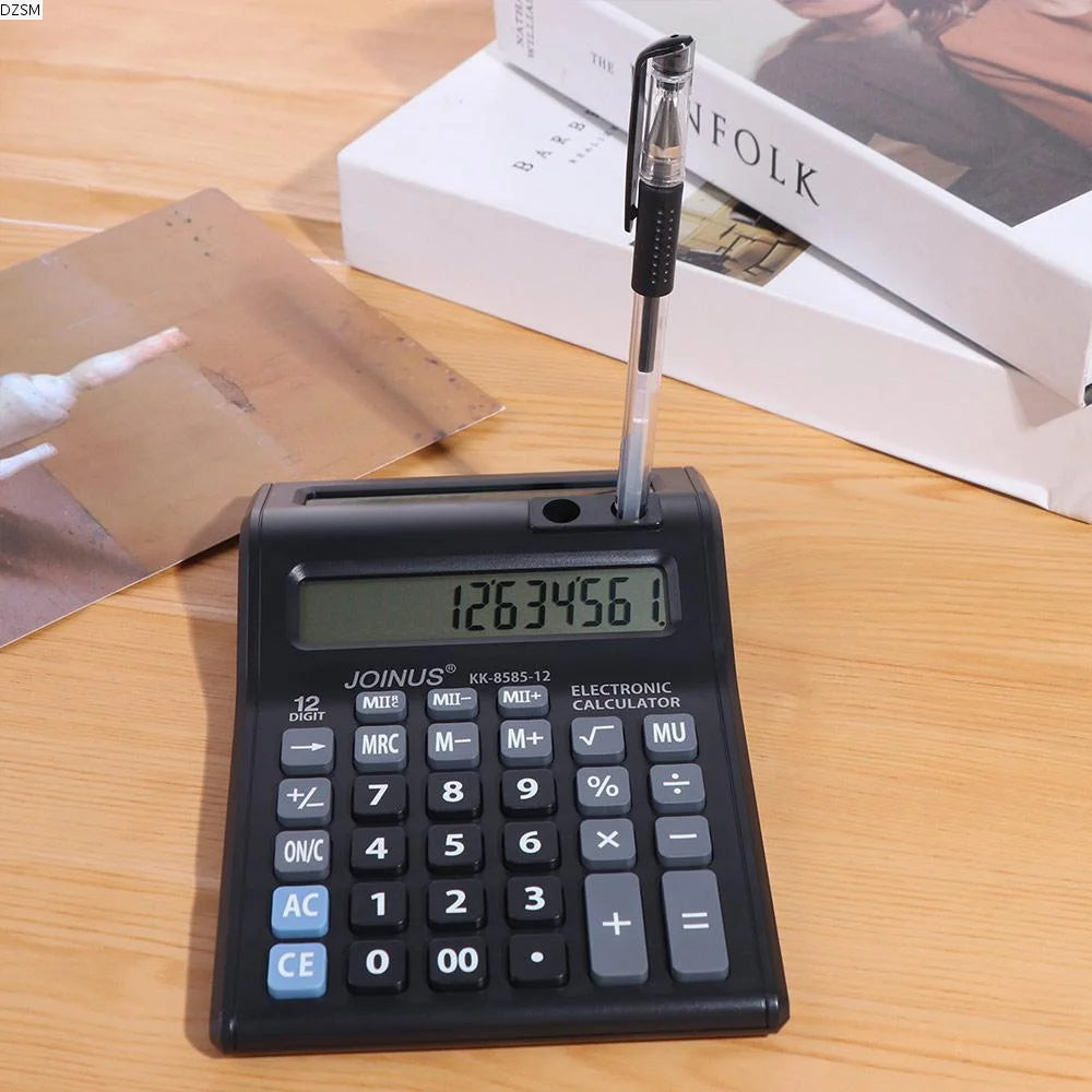 12-Digit Dual Screen Finance Calculator – Battery Powered Finance Calculator Axl