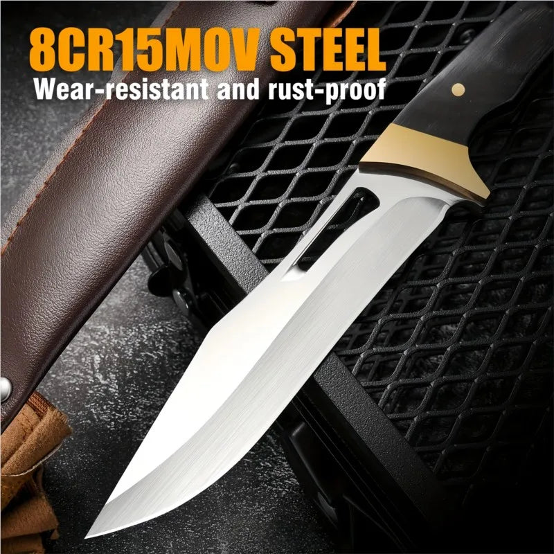 Hand-Forged Boning Knife – 8cr15 Steel & Ebony Handle 24.7cm Boning Kitchen Knife Axl