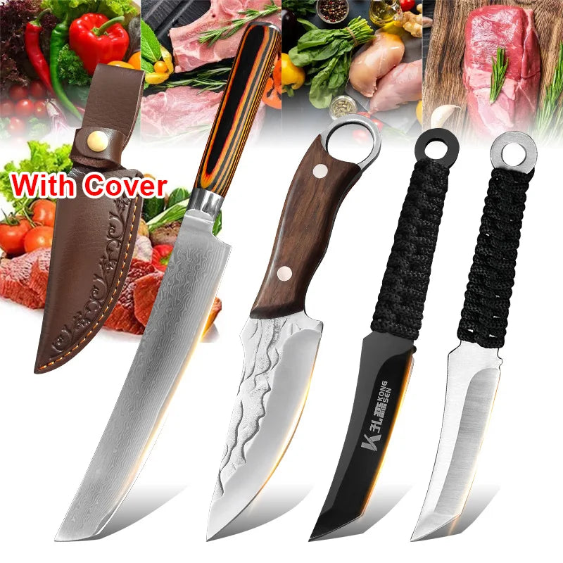 InLeung Handmade Boning Knife – Sharp Stainless Steel Chef Knife Boning Knife Axl