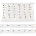Polyester Eyelet Twill Tape 25mm – Herringbone Ribbon Brass Eyelets Eyelet Twill Tape Axl AECH04-18379