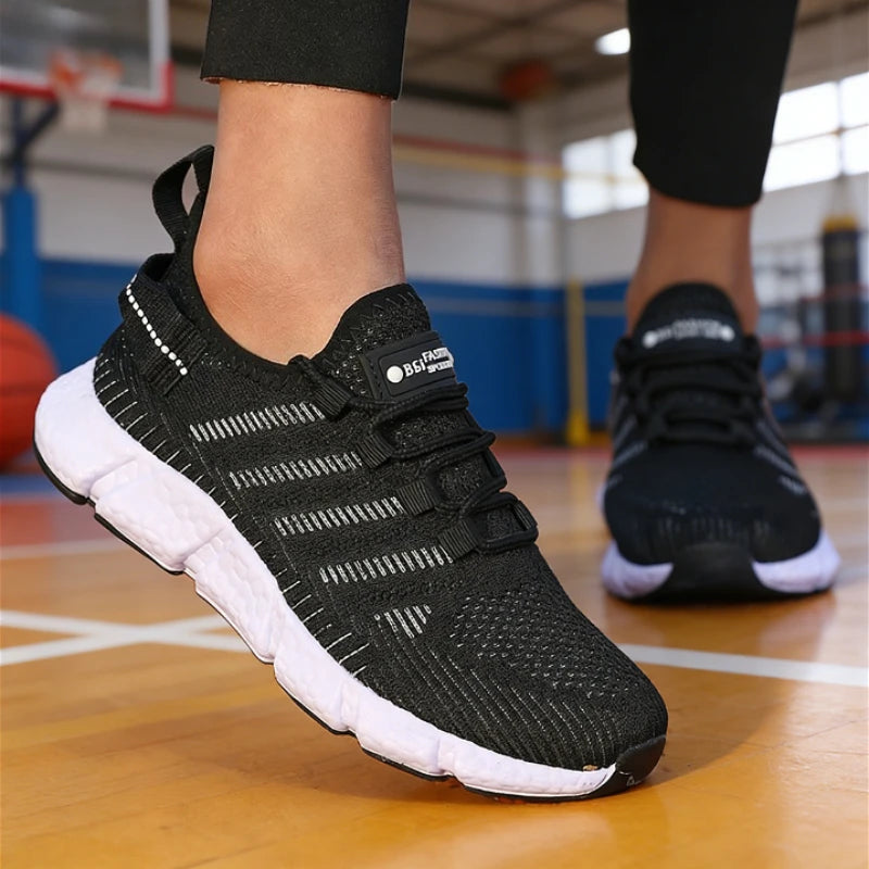 AZGB Knitted Mesh Lightweight Running Shoes – Unisex Sneakers Mesh Running Shoes Axl