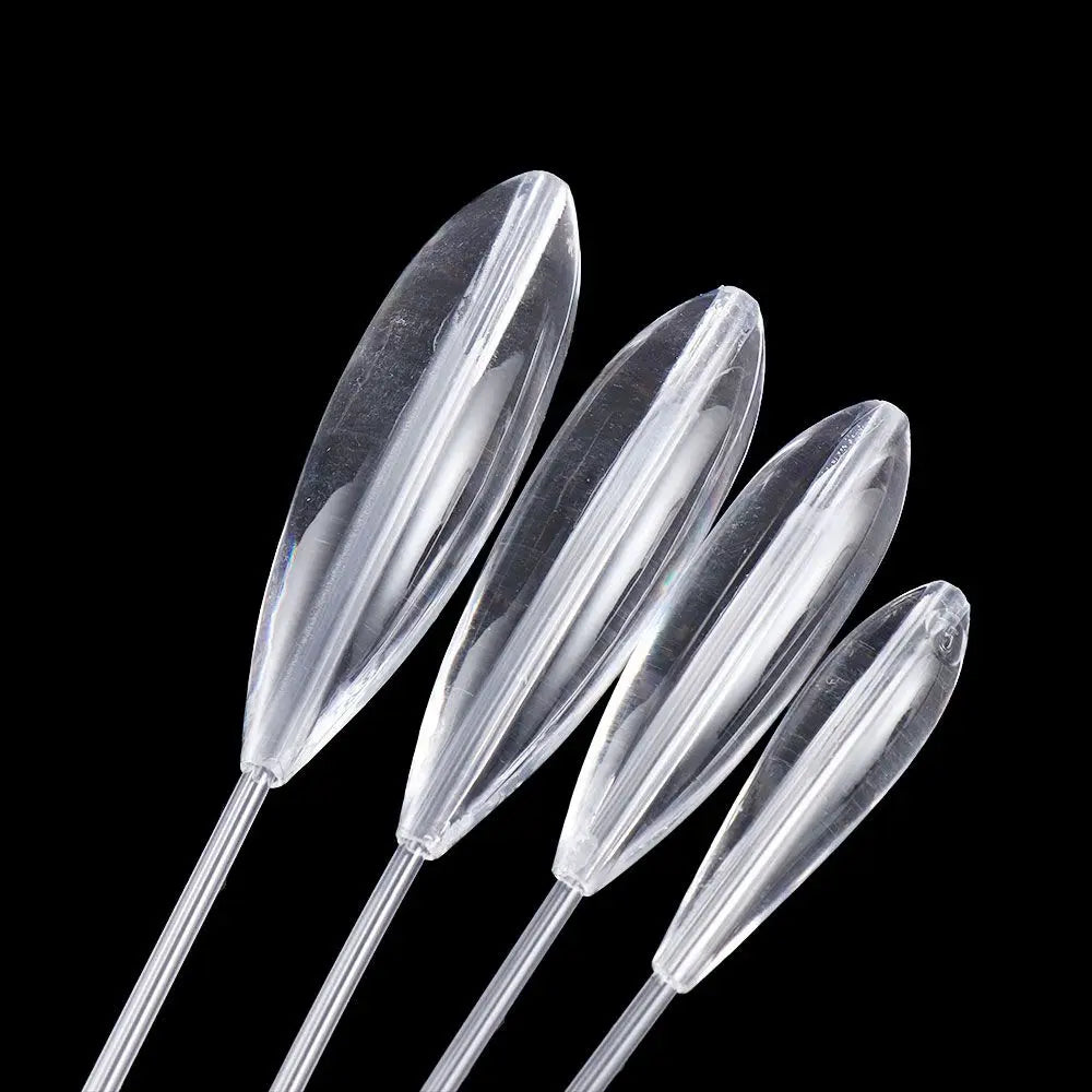 Transparent Acrylic Sinking Bombard Fishing Float 5–20g Bobber Fishing Float Axl