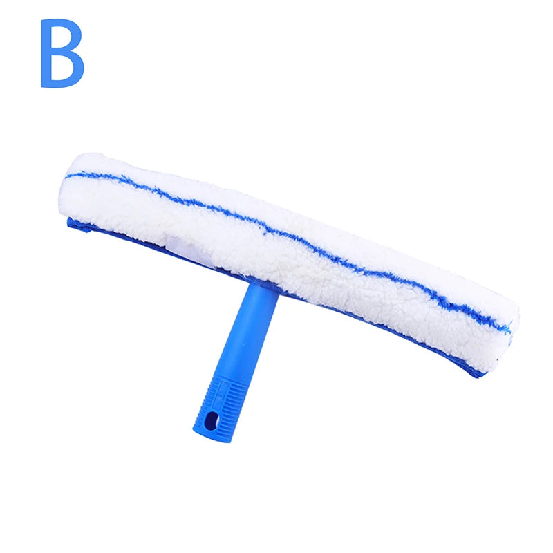 35CM Window Squeegee & Microfiber Washer Combo | Glass Wiper Window Cleaning Tool Axl B