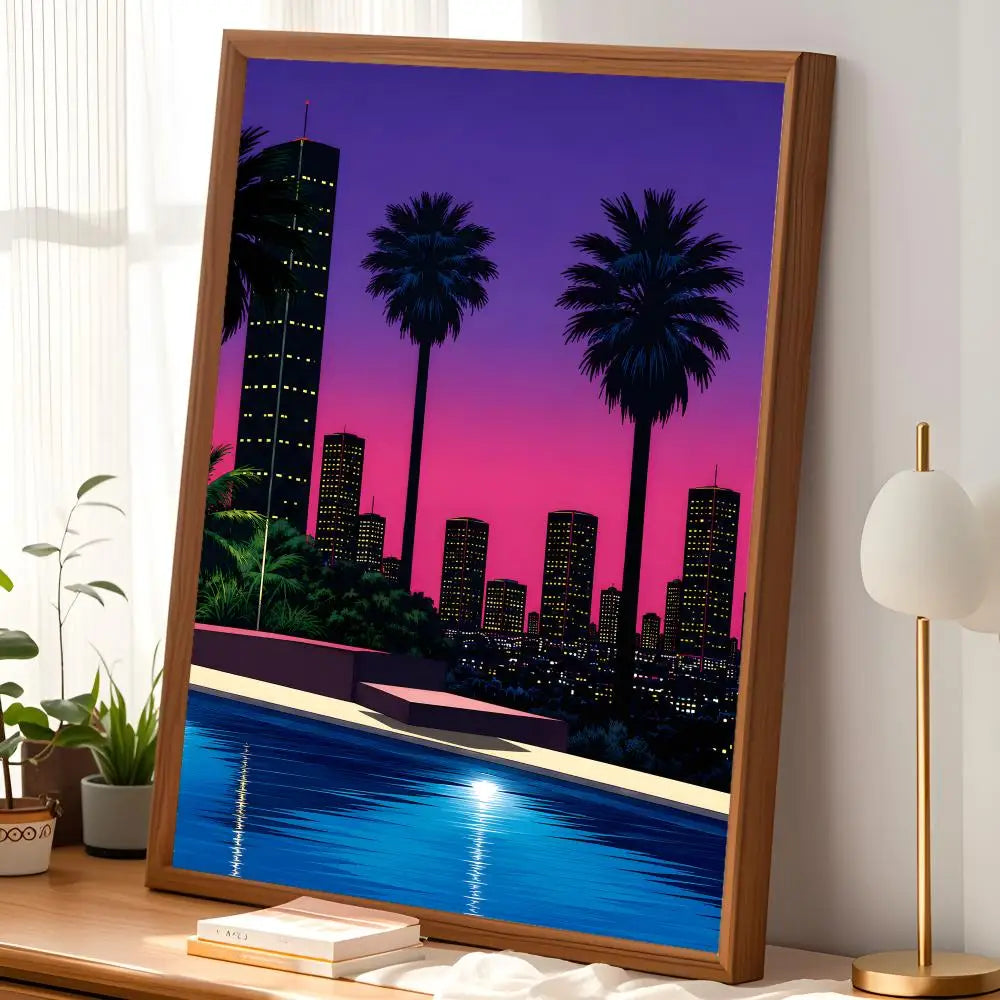 Hiroshi Nagai Art Poster – Self-Stick Waterproof Wall Decor Wall Art Poster Axl