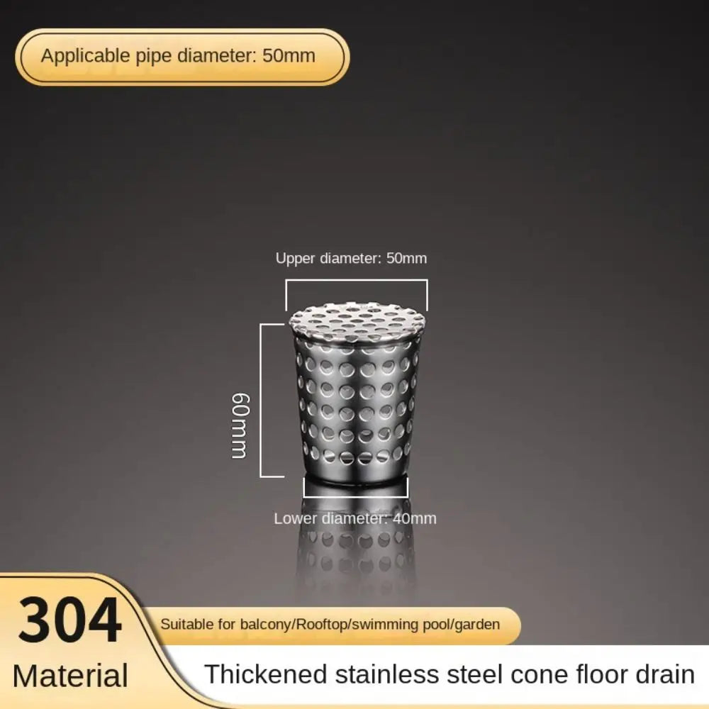 Stainless Steel Round Floor Drain Cover – Anti-Clog Filter Screen Floor Drain Cover Axl 50mm