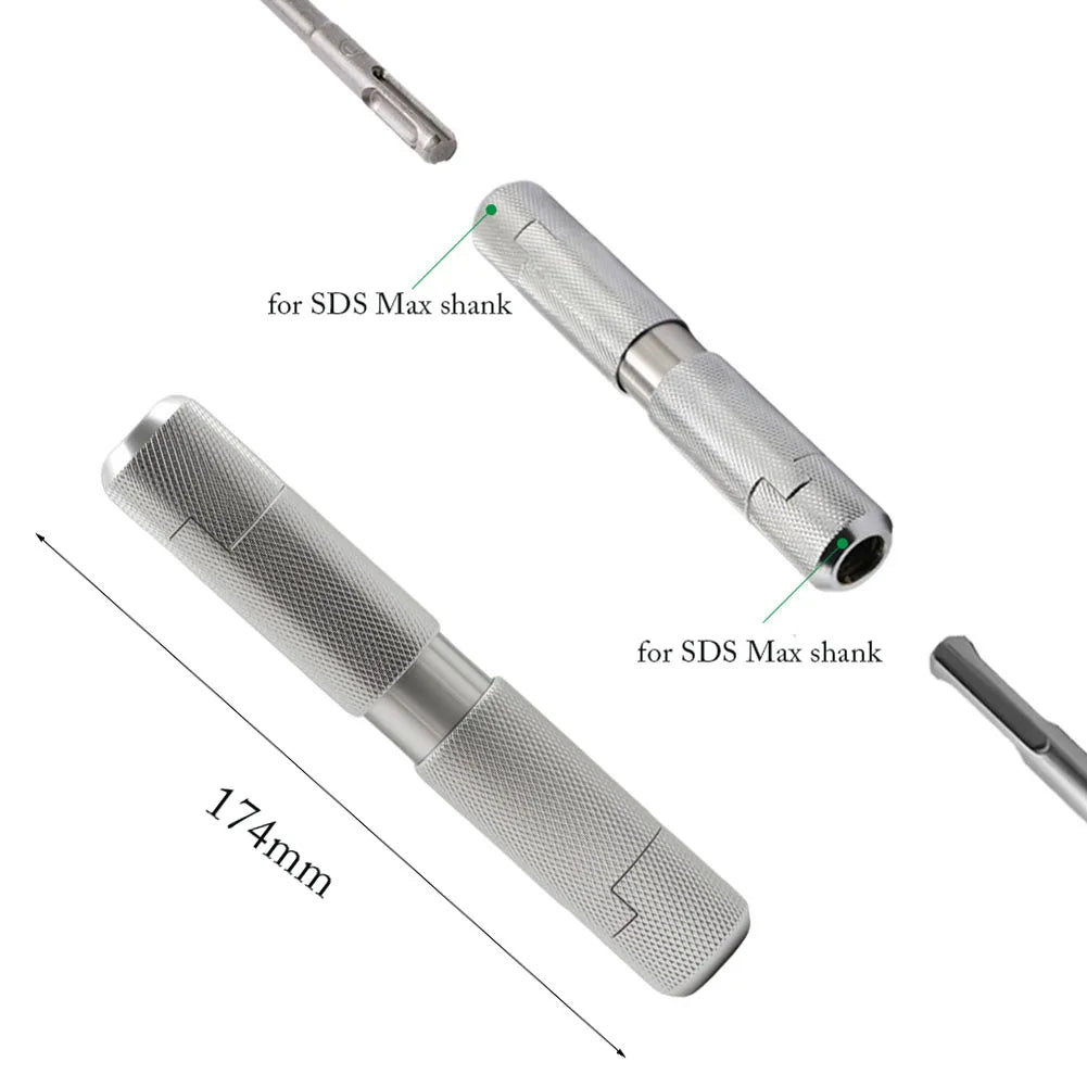SDS Max Quick-Release Extension Rod for Rotary Hammer Drill Drill Extension Adapter Axl