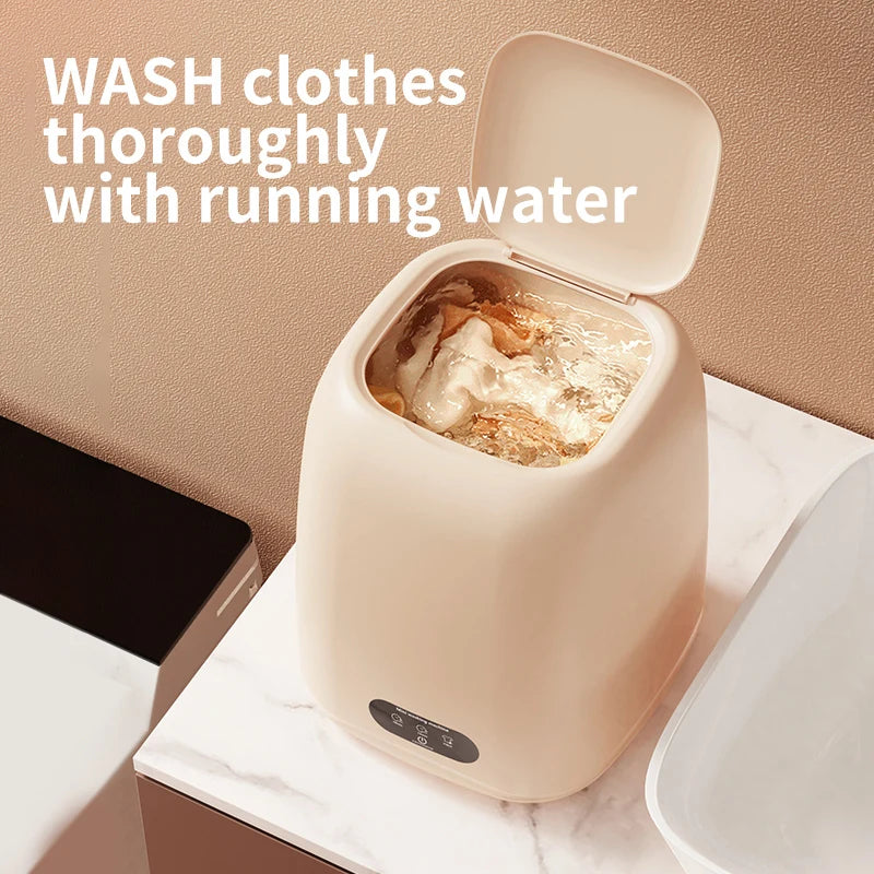 BALASHOV Portable Mini Washing Machine with Spin Dryer Portable Washing Machine Axl