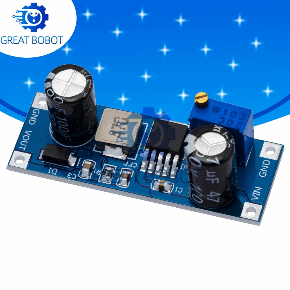 XL7015 DC-DC Step-Down Module 5V–80V | LM2596 Buck Converter Buck Converter Module Axl Default Title
