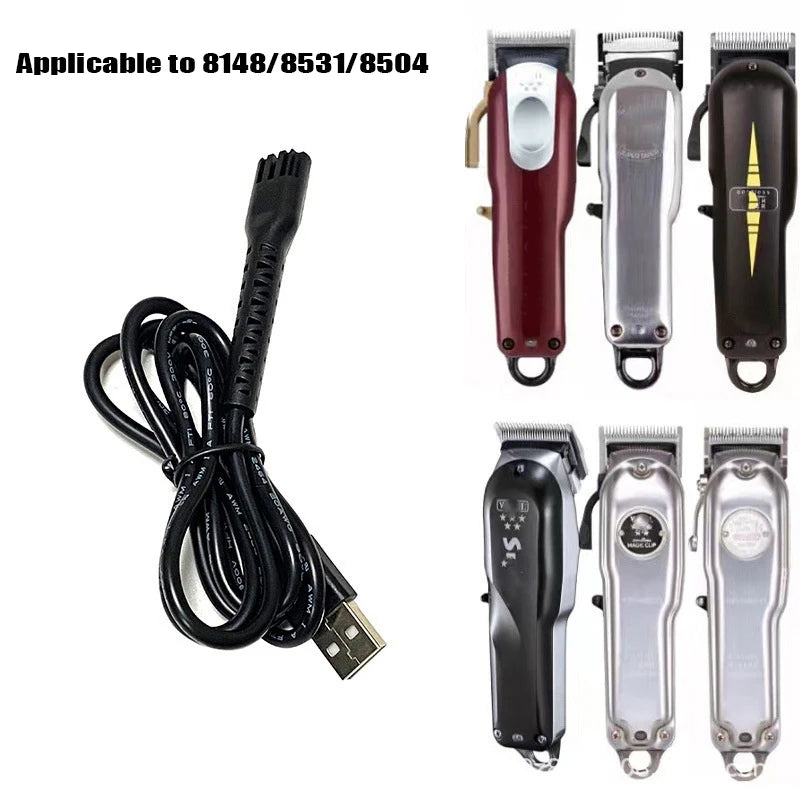 5V USB Charging Cable for Hair Clippers 8148 8591 8504 Hair Clipper Charger Axl