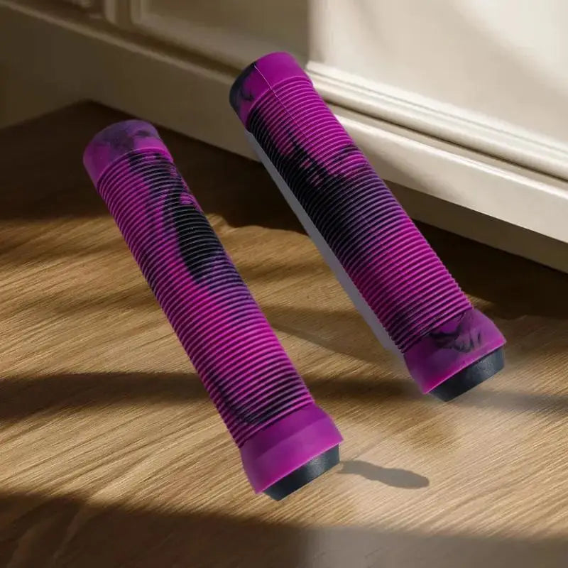 TPR Rubber MTB Handlebar Grips – Anti-Skid Ergonomic Pair Bike Handlebar Grips Axl