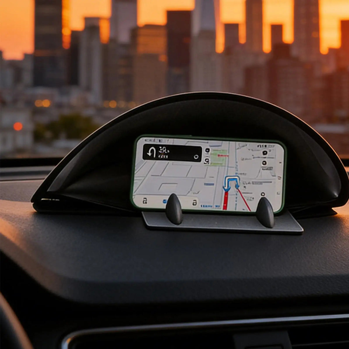 Foldable Car Phone Sunshade – Anti-Glare Dashboard Sun Shield Car Phone Sunshade Axl