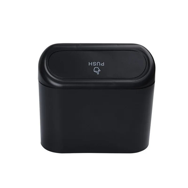Car Trash Can – Hanging Seat Back Storage Box & Trash Bag Car Trash Can Axl black