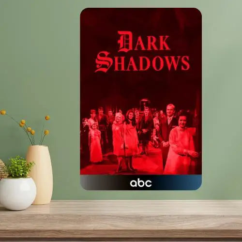 Dark Shadows TV Show Metal Poster Sign – Vintage Wall Décor Metal Wall Sign Axl aluminum sign aluminum 40x30cm