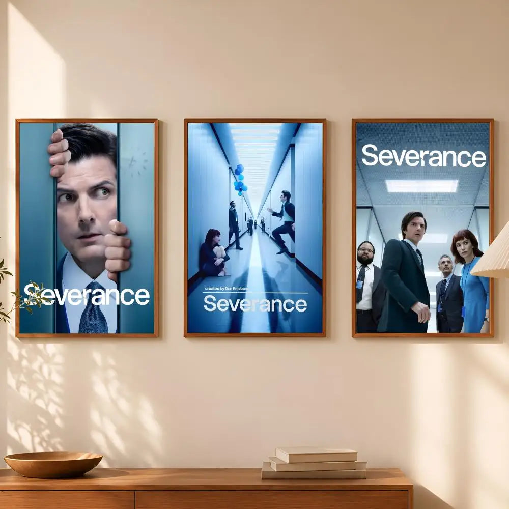 Severance TV Show Self-Stick Wall Art Poster | Waterproof Decor Wall Art Poster Axl