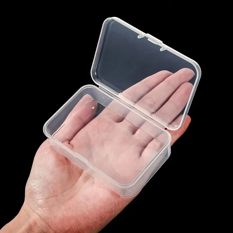 3-Pack Clear Plastic Storage Boxes – Beads, Jewelry & Crafts Plastic Storage Box Axl
