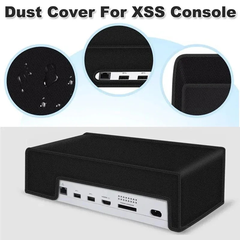 Xbox Series S Dust Cover – Oxford Cloth Protective Sleeve Console Dust Cover Axl horizontal mode