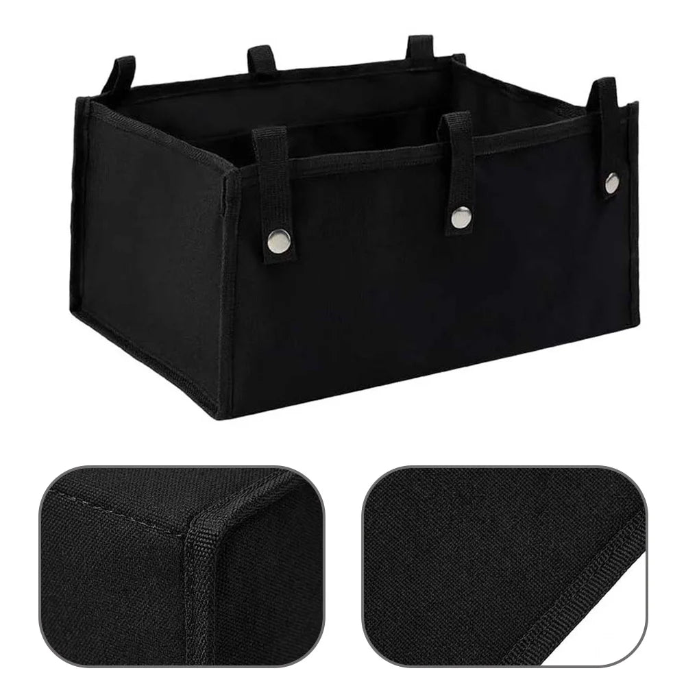 Rollator Under-Seat Storage Bag – PU Oxford Multi-Pocket Rollator Accessory Bag Axl