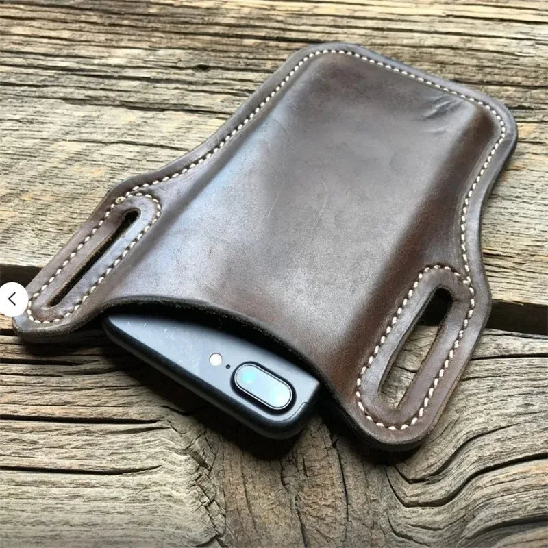 PU Leather Phone Belt Bag – Sports Waist Pack for Outdoors Sports Waist Bag Axl