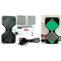 DIY LED Dot Matrix Electronic Hourglass Gravity Timer Kit DIY Electronics Kit Axl Green