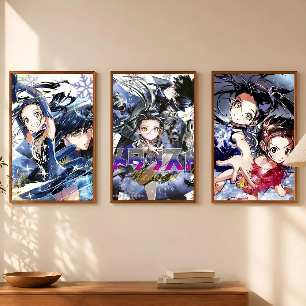 Manga M-Medalist Self-Stick HD Wall Art Poster | Waterproof Wall Art Poster Axl